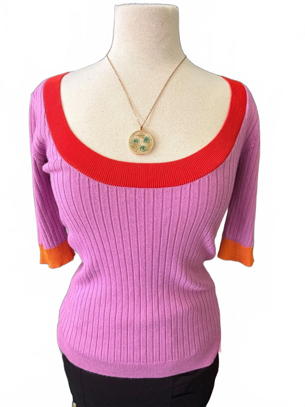 Ann Taylor Women's XS Ribbed Knit Shrug Sweater Purple