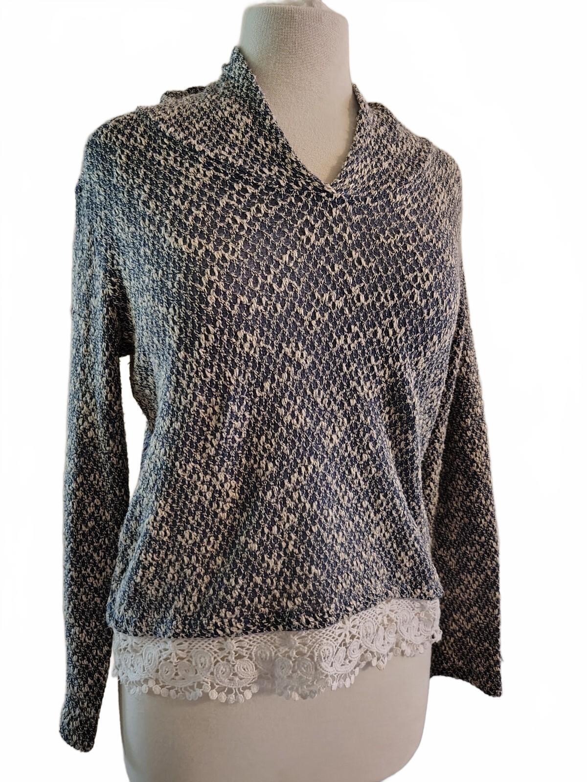 I.N.C. International Concepts Women's Small Hooded Sweater,