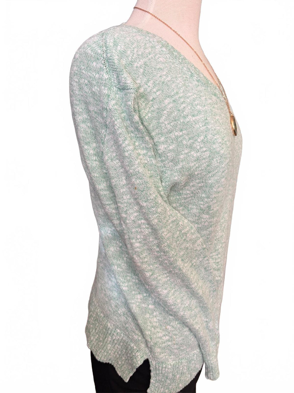 J.Crew Women's XS Mint Green Marled Knit Shrug Sweater