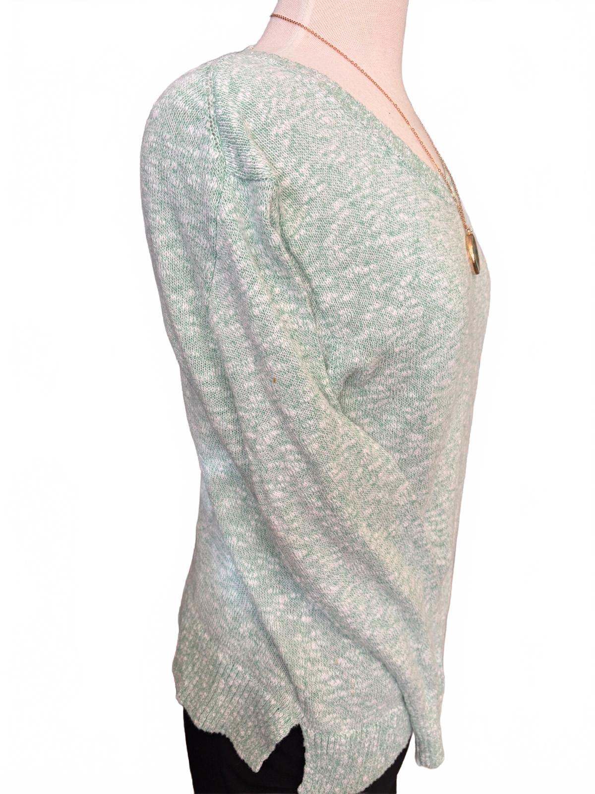 J.Crew Women's XS Mint Green Marled Knit Shrug Sweater