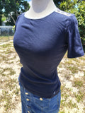 DKNY Navy Women's Tee XS