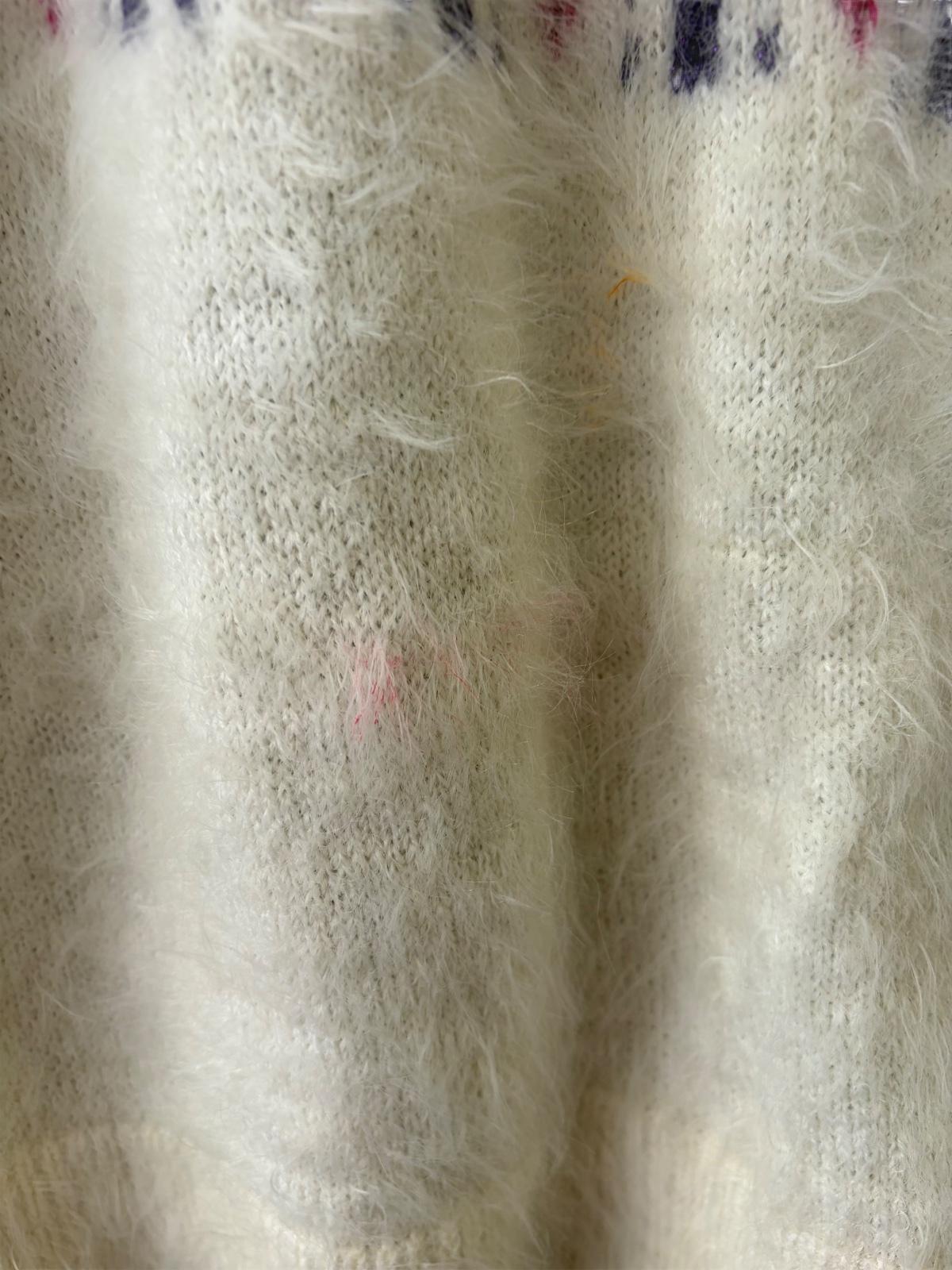 Time & Ttru Women's XXL Fluffy Patterned Shrug Sweater