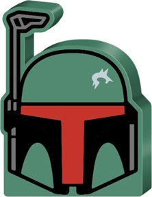 BOBA FETT MASK LARGE DIE CUT MDF BOX WALL SIGN - #shop_name Silver Buffalo