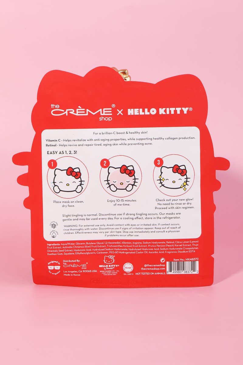 Brillian C Boost Hello Kitty Essence Sheet Mask: ASSORTED - #shop_name Anarchy StreetBeauty