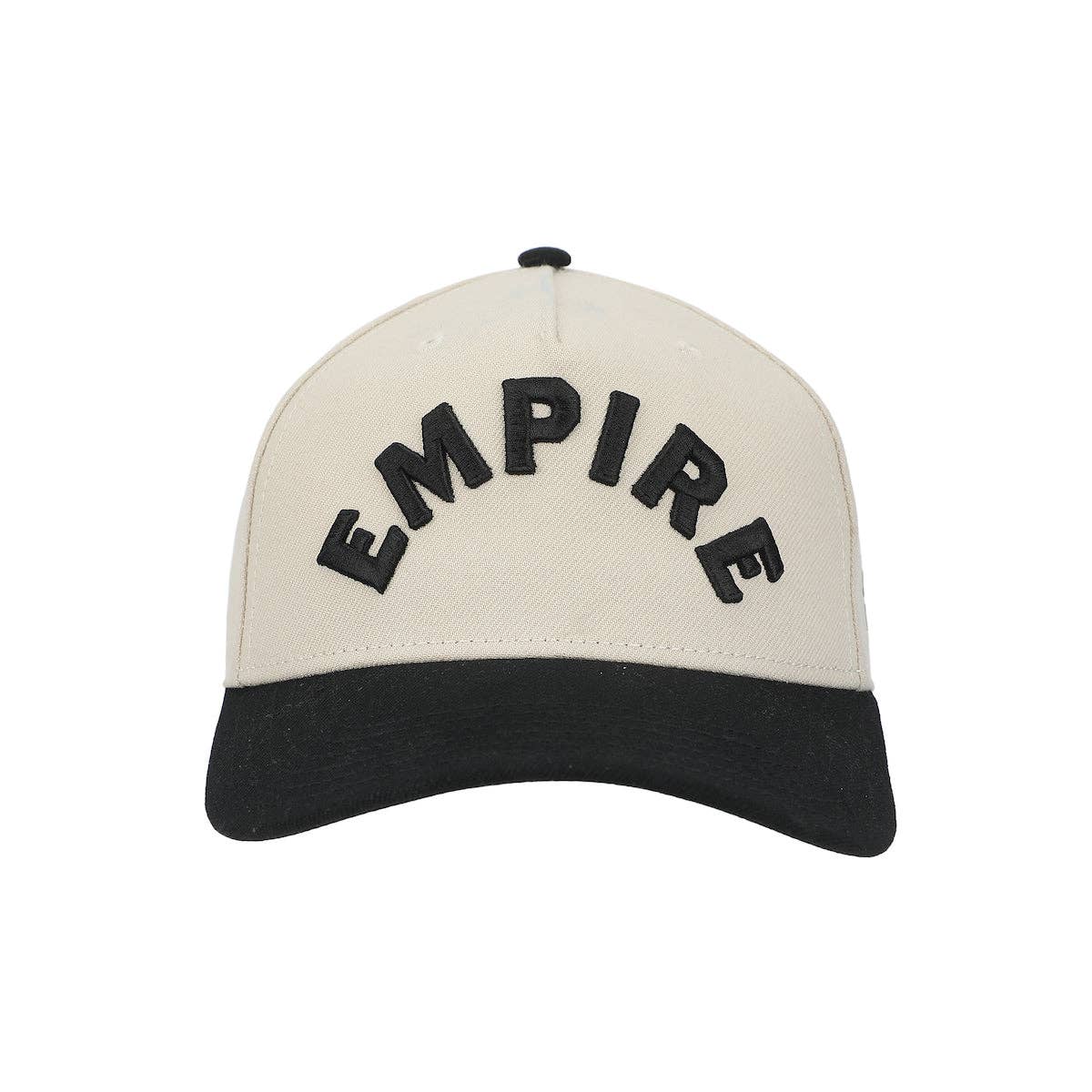 Bioworld Merchandising - Star Wars Empire Men's White & Black A-Frame Snapback Hat