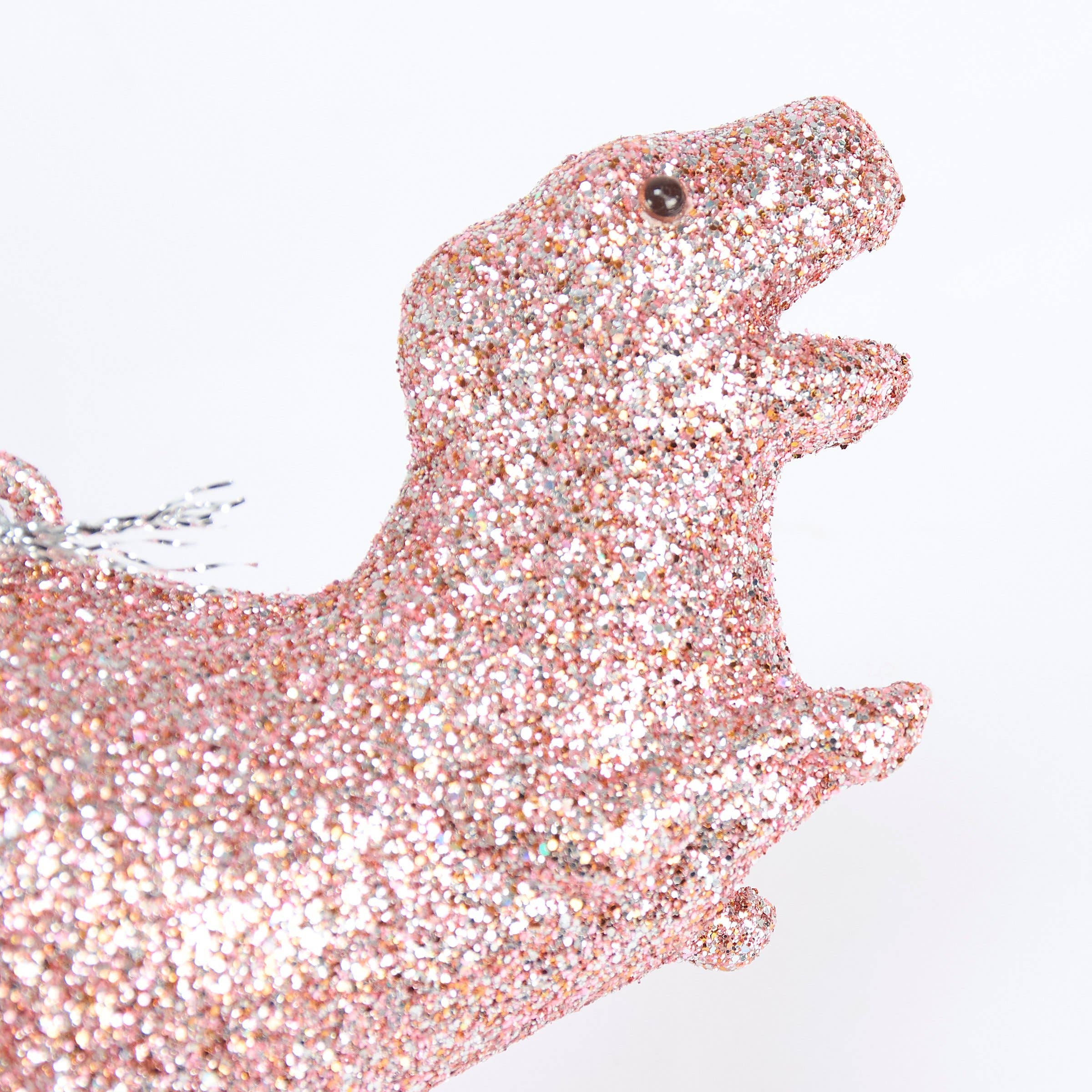 Primitives by Kathy - Glitter Dinos Ornament Set
