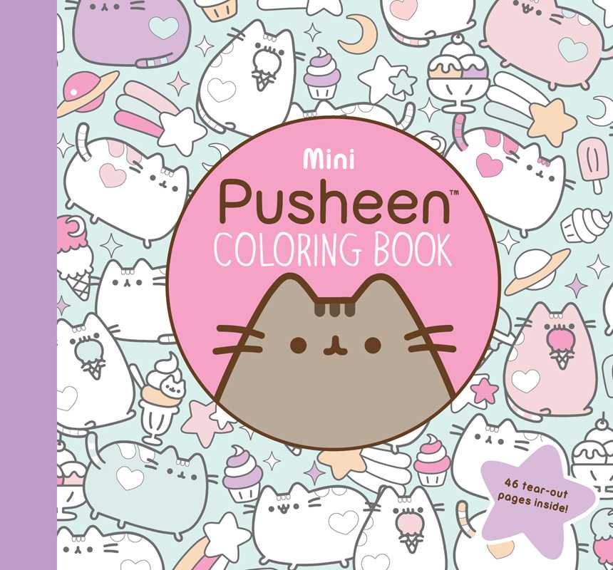 Simon & Schuster - Mini Pusheen Coloring Book by Claire Belton