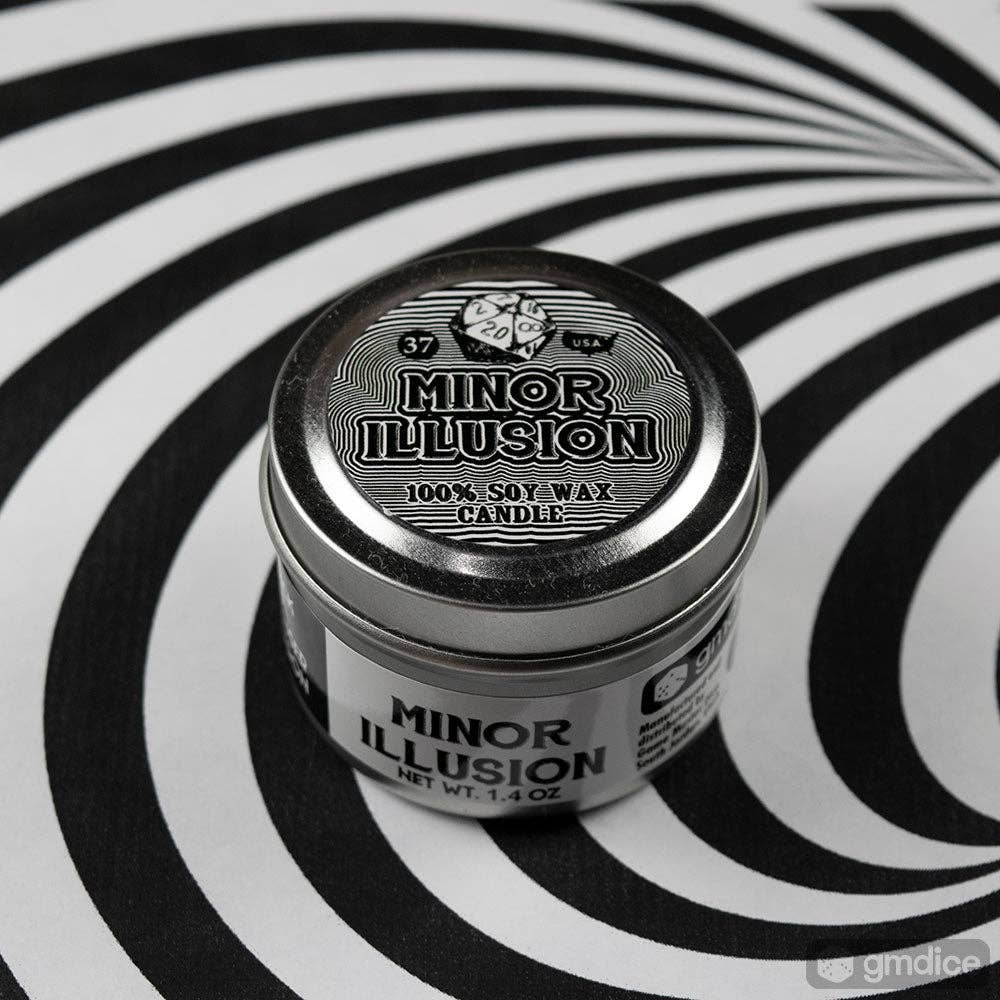 Game Master Dice - Minor Illusion Gaming Candle