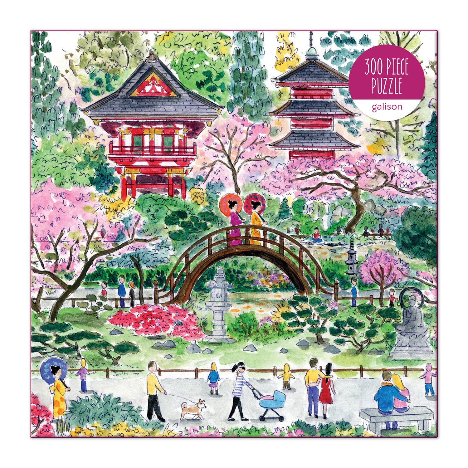 Chronicle Books - Michael Storrings Japanese Tea Garden 300 Piece Puzzle