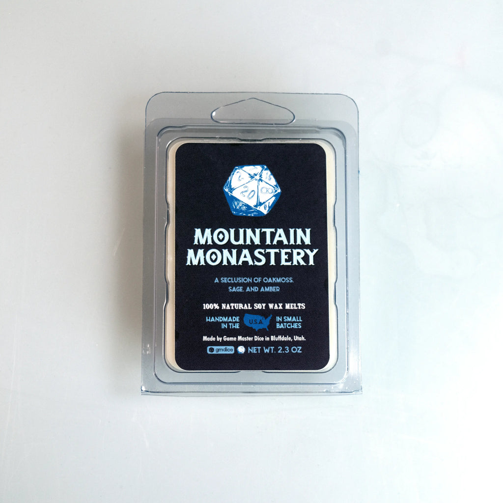 Game Master Dice - Mountain Monastery Gaming Candle