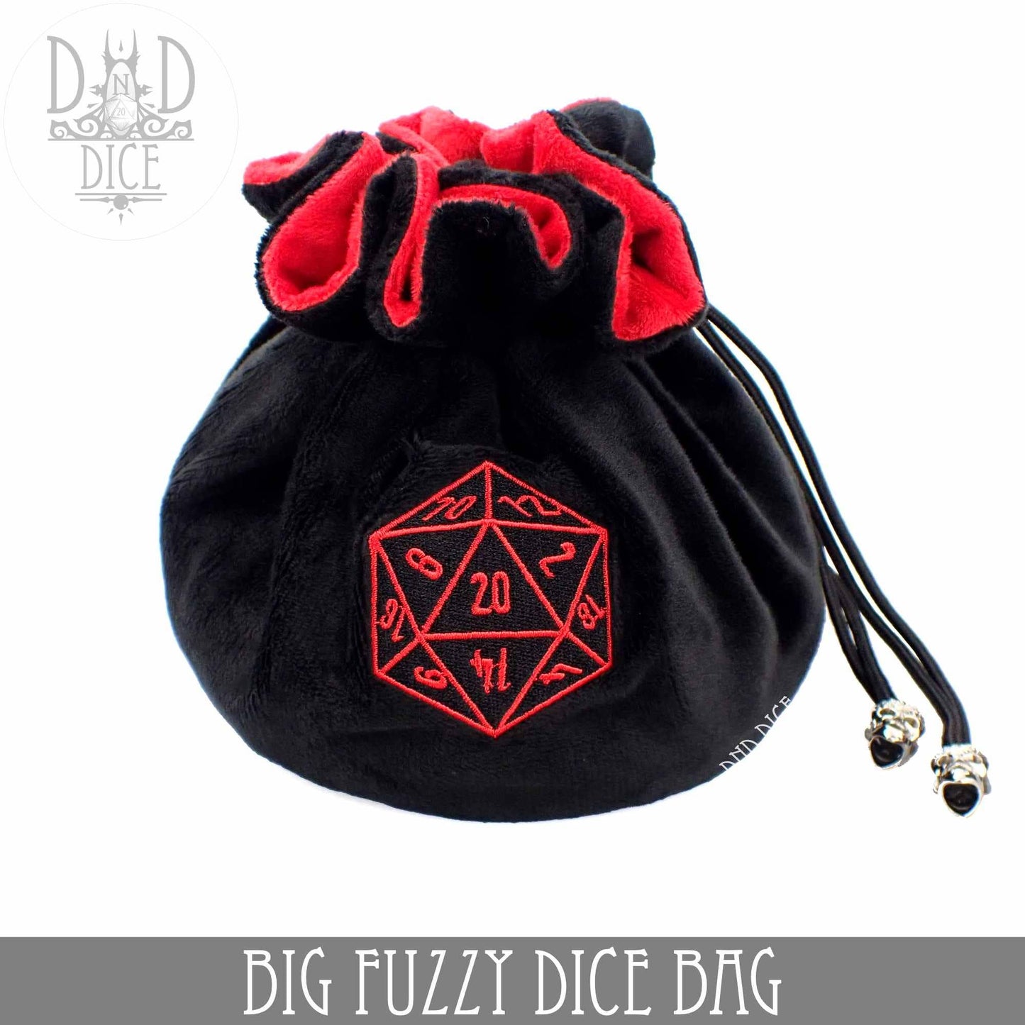 DNDDICE.COM - Big Fuzzy Dice Bag - 6 Colors