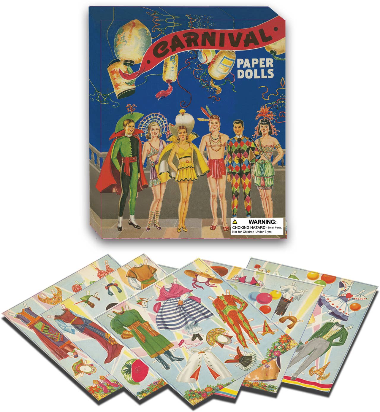 Carnival Paper Doll Set in Box