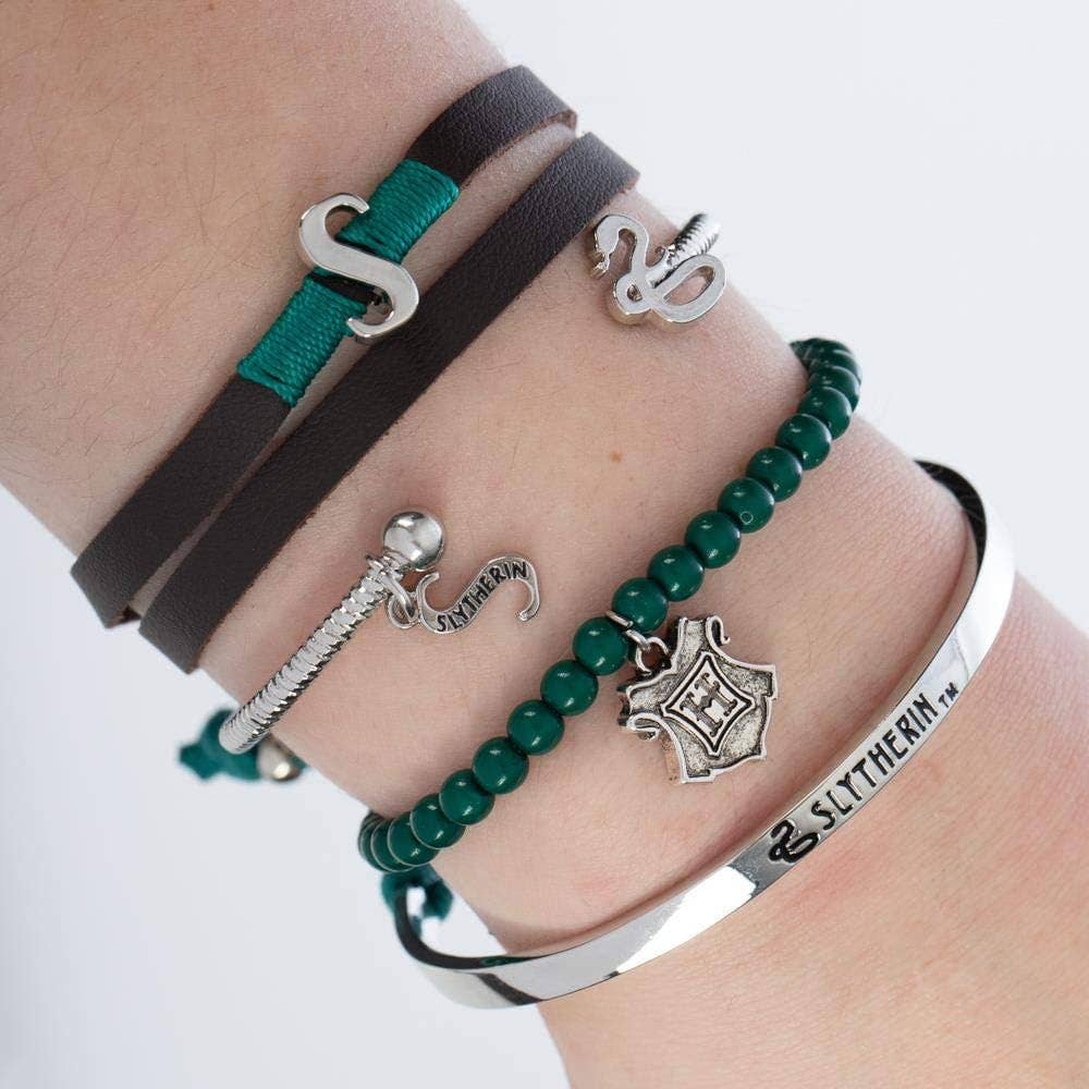 Bioworld Merchandising - Harry Potter Slytherin Arm Party Bracelet Set