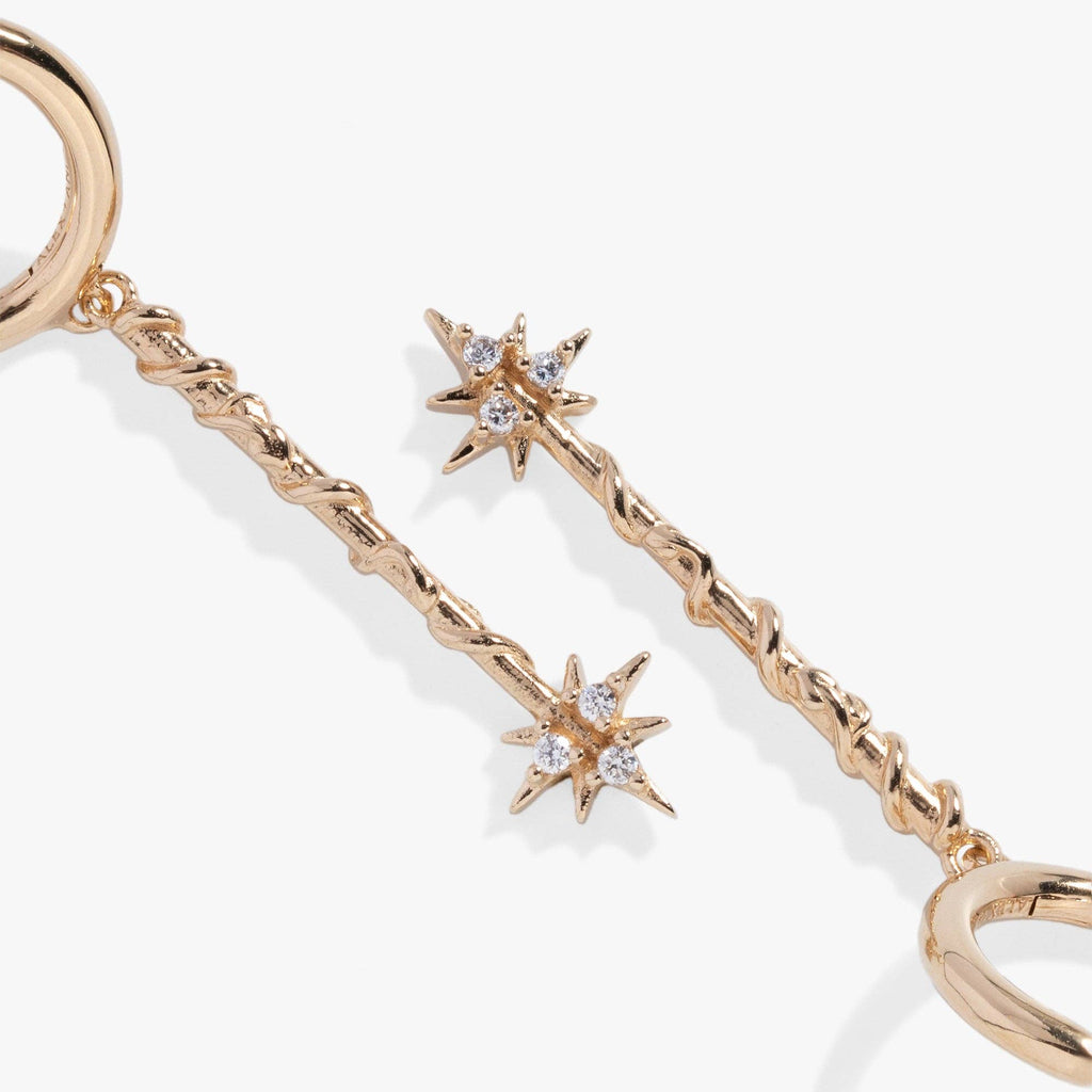 Alex and Ani - Harry Potter™ Hermione Wand Earrings