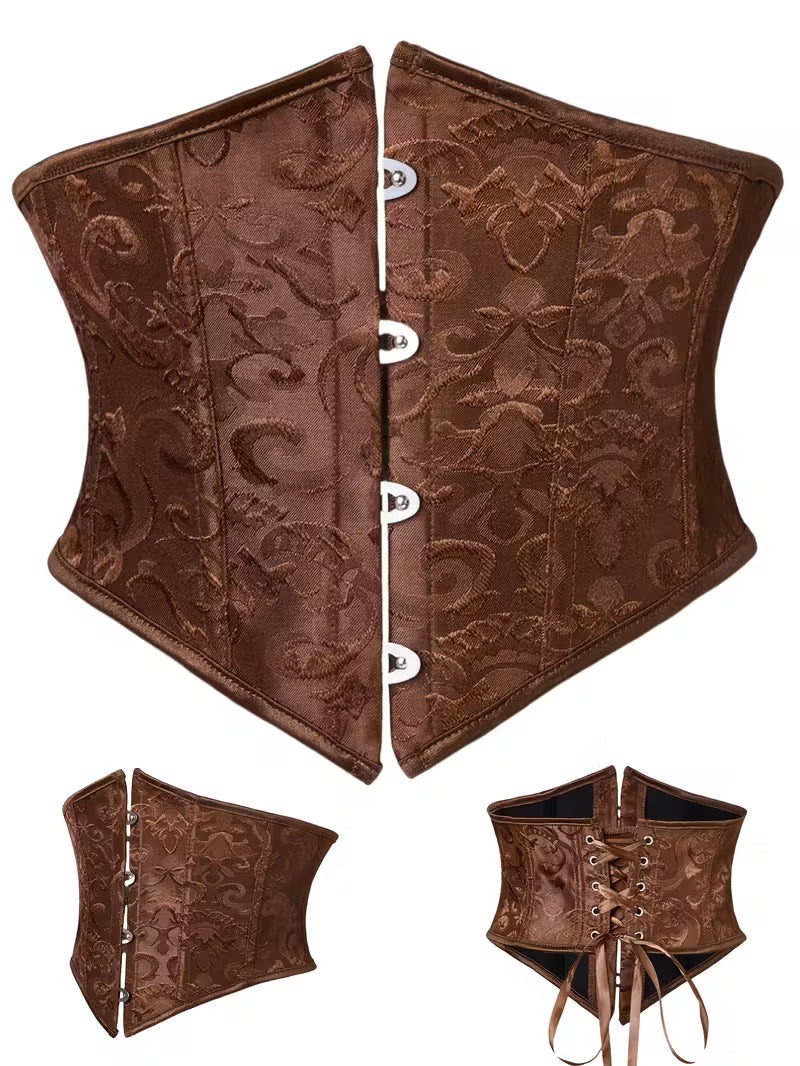 Brown Vintage Corset / Body Shaper