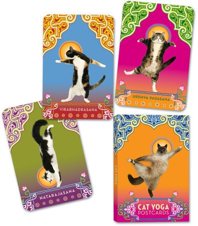 Cat Yoga Postcards - #shop_name Penguin Random HousePost Cards