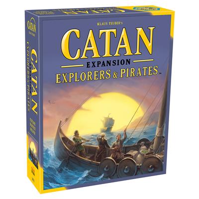 CATAN: EXPLORERS AND PIRATES EXPANSION - #shop_name AsmodeeBoard Games