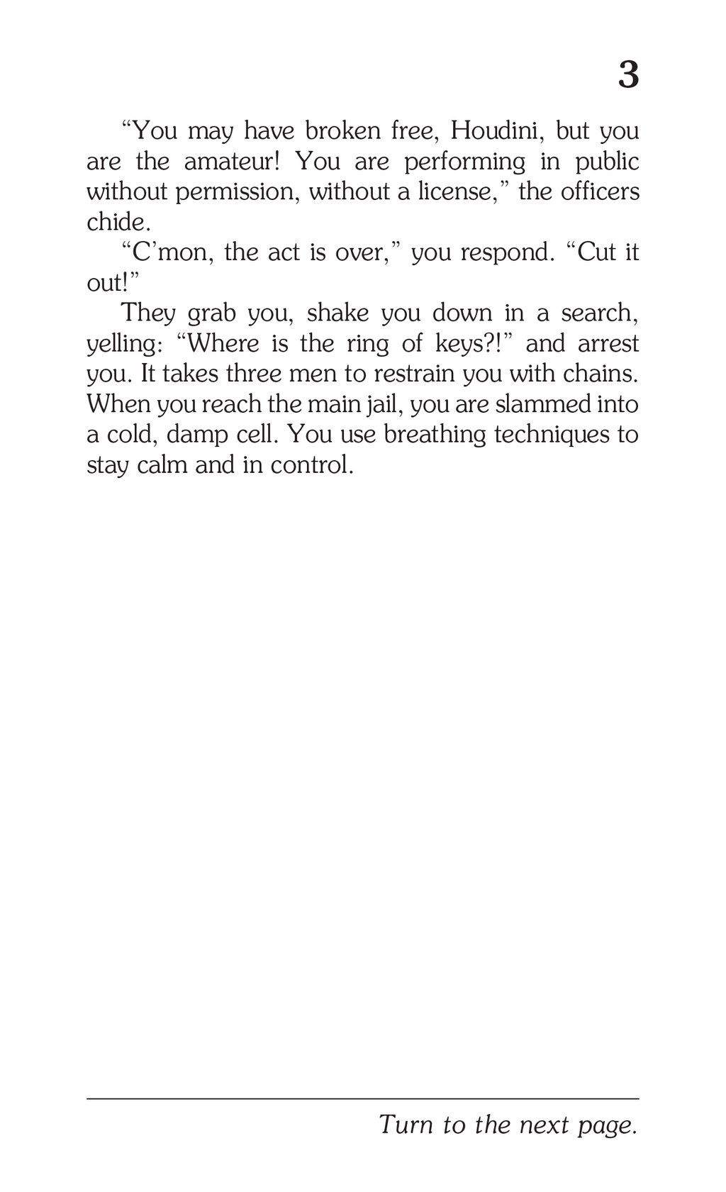 CYOA SPIES: Harry Houdini, Children's Book