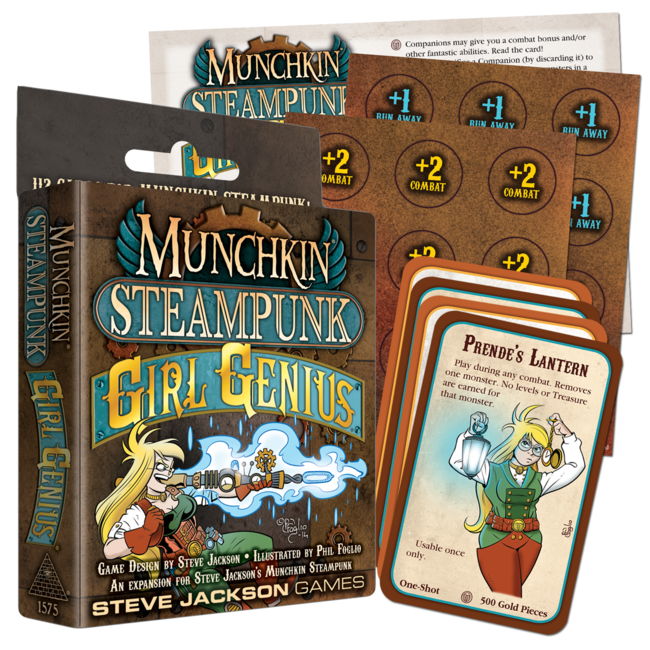 Steve Jackson Games - Munchkin Steampunk: Girl Genius