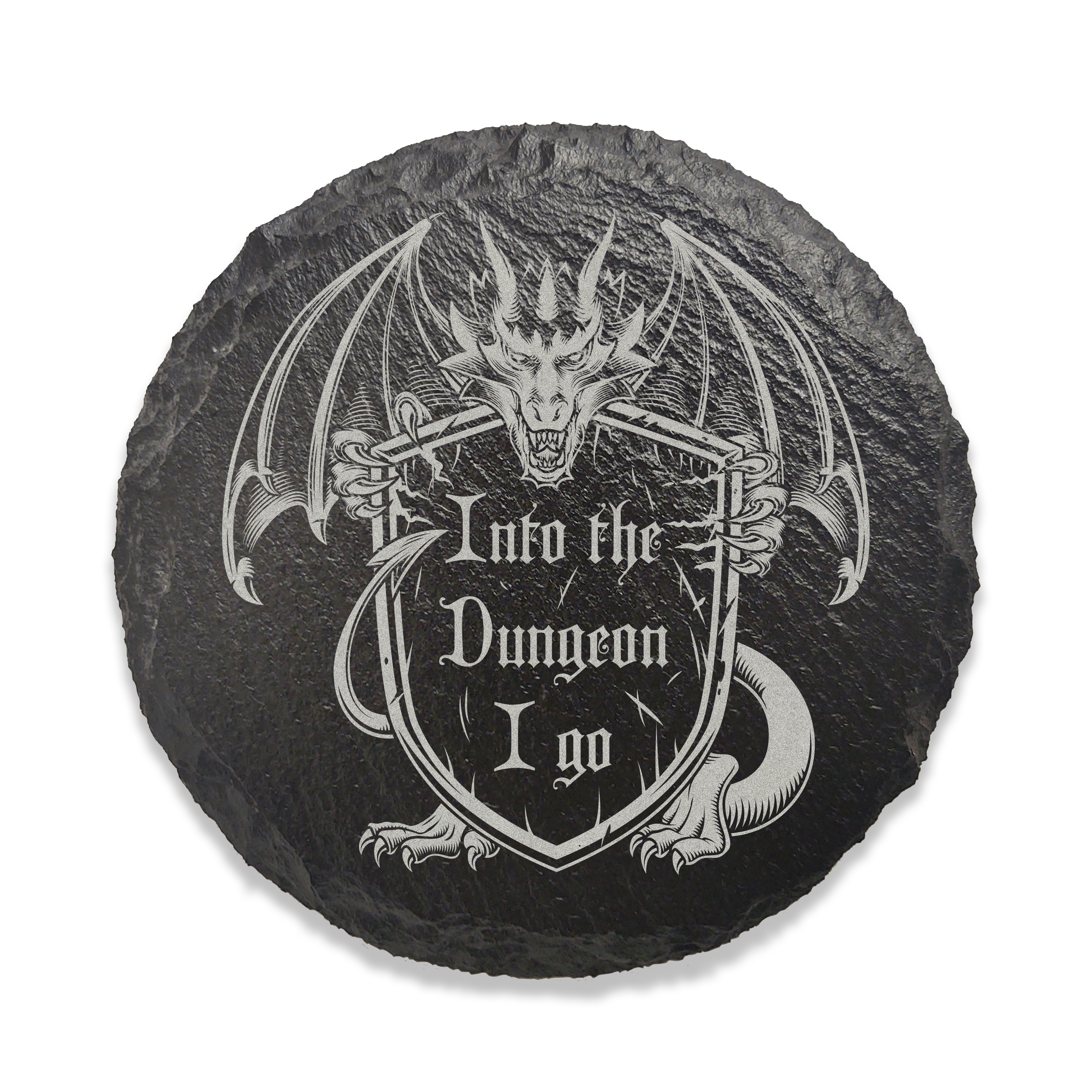 Game Master Dice - Funny D&D Drink Coaster