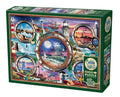 Outset Games and Cobble Hill Puzzles - Lighthouses 1000pc puzzle