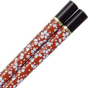 Cherry Tree Red Japanese Chopsticks - #shop_name Wholesale ChopsticksGifts
