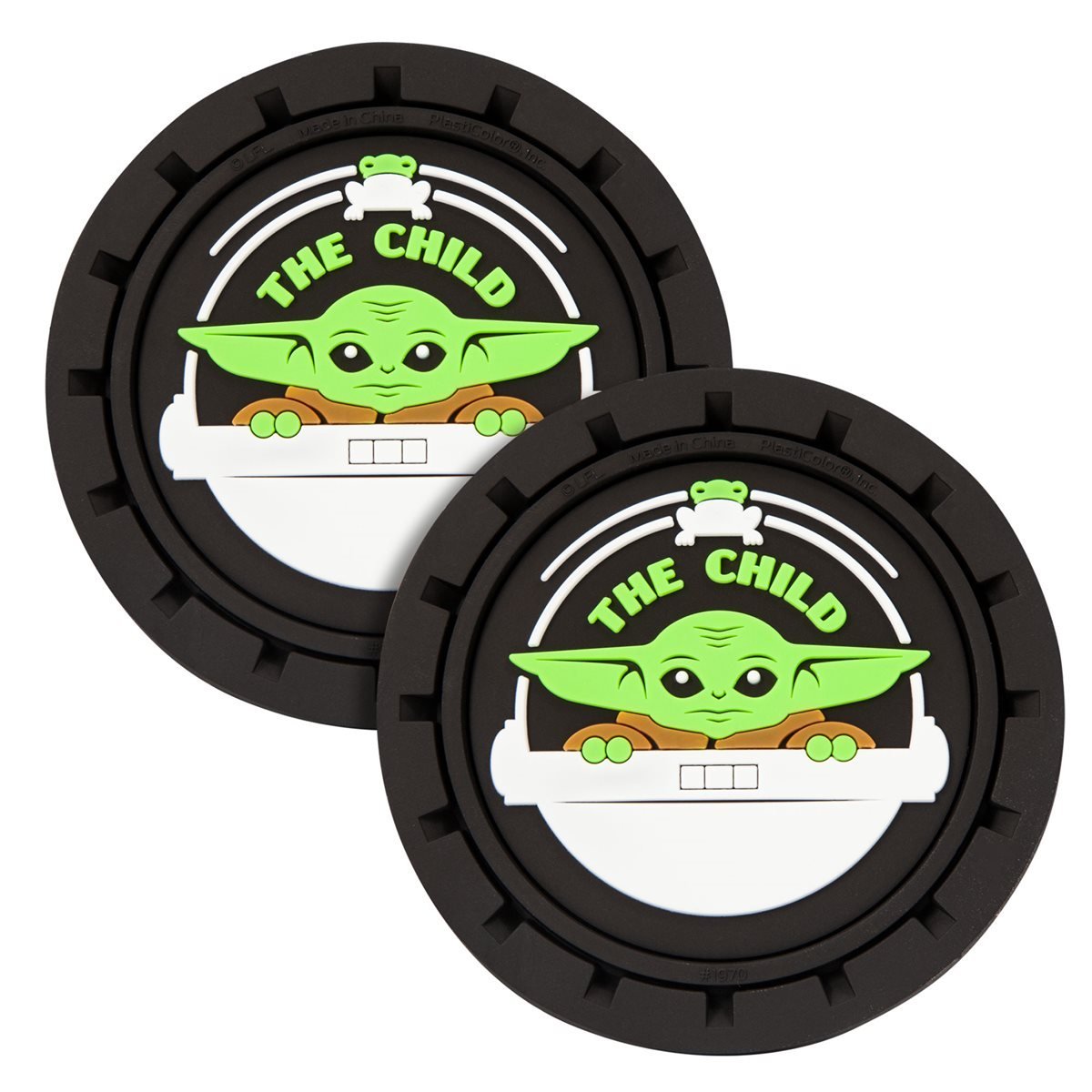 Coaster Set: Star Wars The Mandalorian Grogu Auto Coaster Set of 2 - #shop_name EE DistributionHousewares