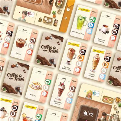 Coffee Rush: The Base Game - #shop_name AsmodeeBoard Games