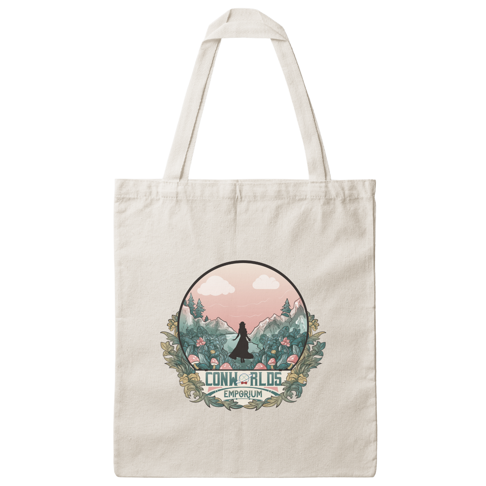 Conworlds Emporium "Elven Adventurer" Tote Bag
