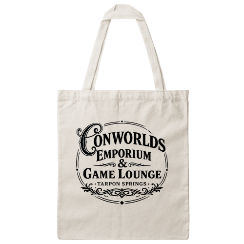 Conworlds Emporium & Game Lounge Tote Bag