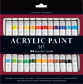 Peter Pauper Press - Studio Series Acrylic Paint Set (24 colors)