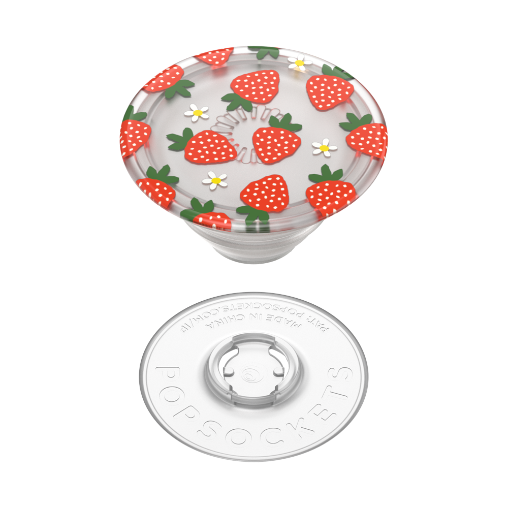 PopSockets - PopSockets Plant - Based Phone Grip - Plant Berries & Cream