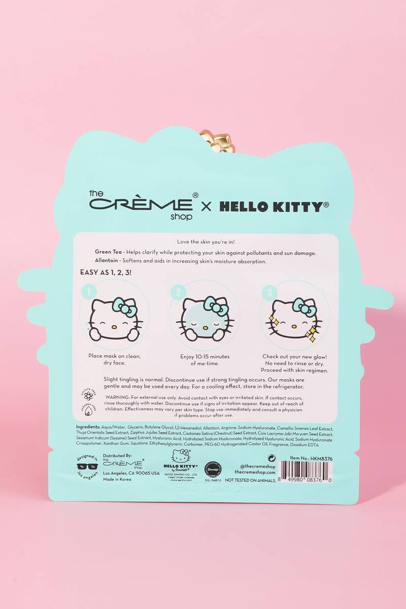 Luv U So Matcha Hello Kitty Essence Sheet Mask: ASSORTED