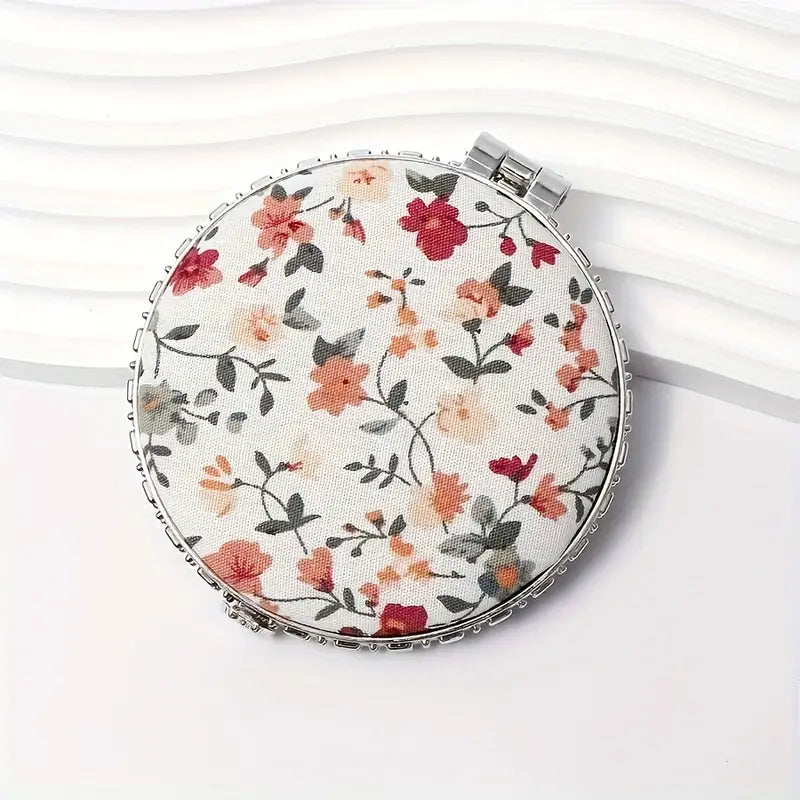 Floral Mirror Compact