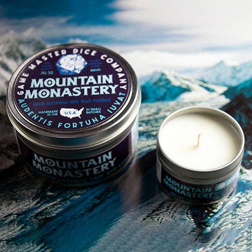 Game Master Dice - Mountain Monastery Gaming Candle