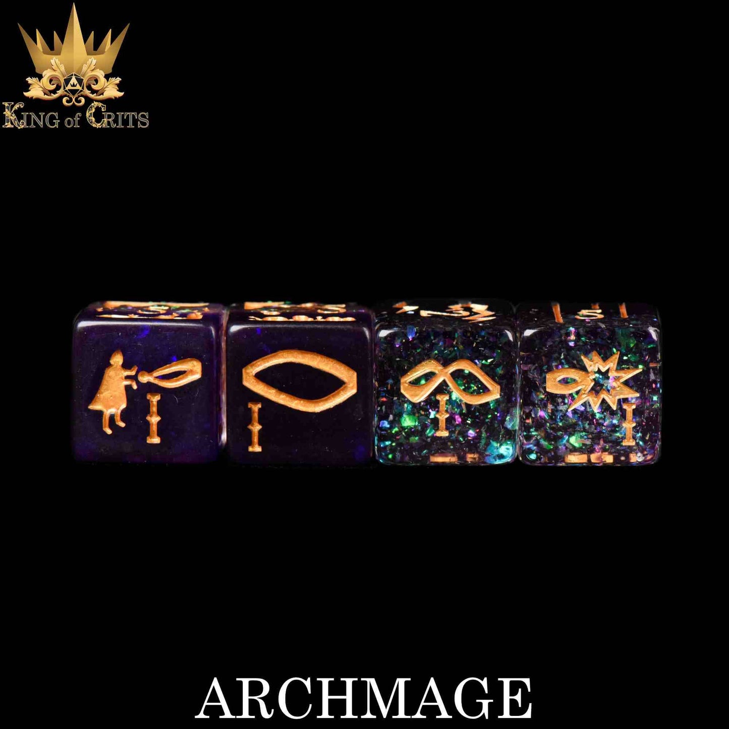 DNDDICE.COM - Archmage - 11 Dice Set