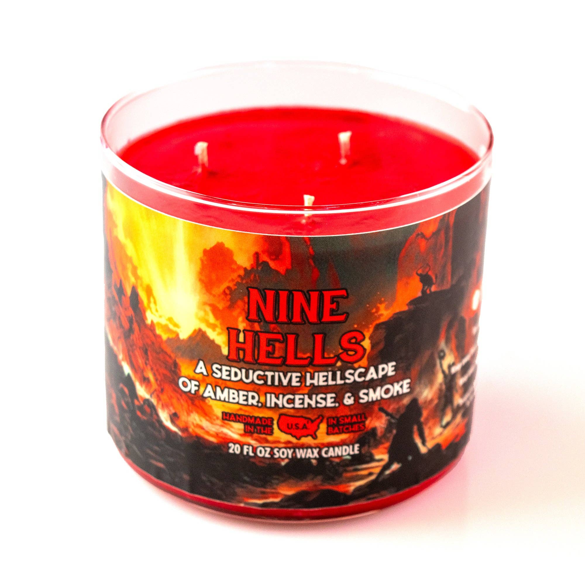 Game Master Dice - Nine Hells Gaming Candle