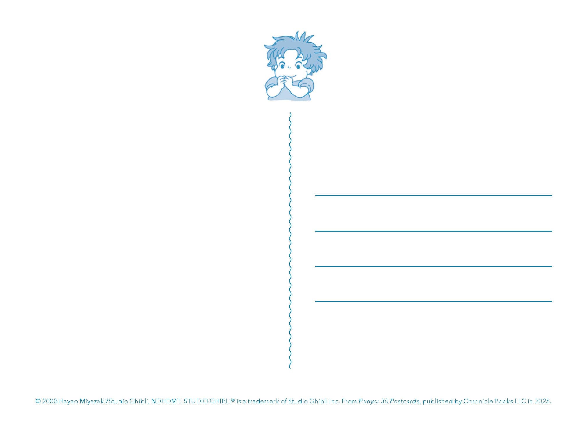 Chronicle Books - Studio Ghibli Ponyo: 30 Postcards