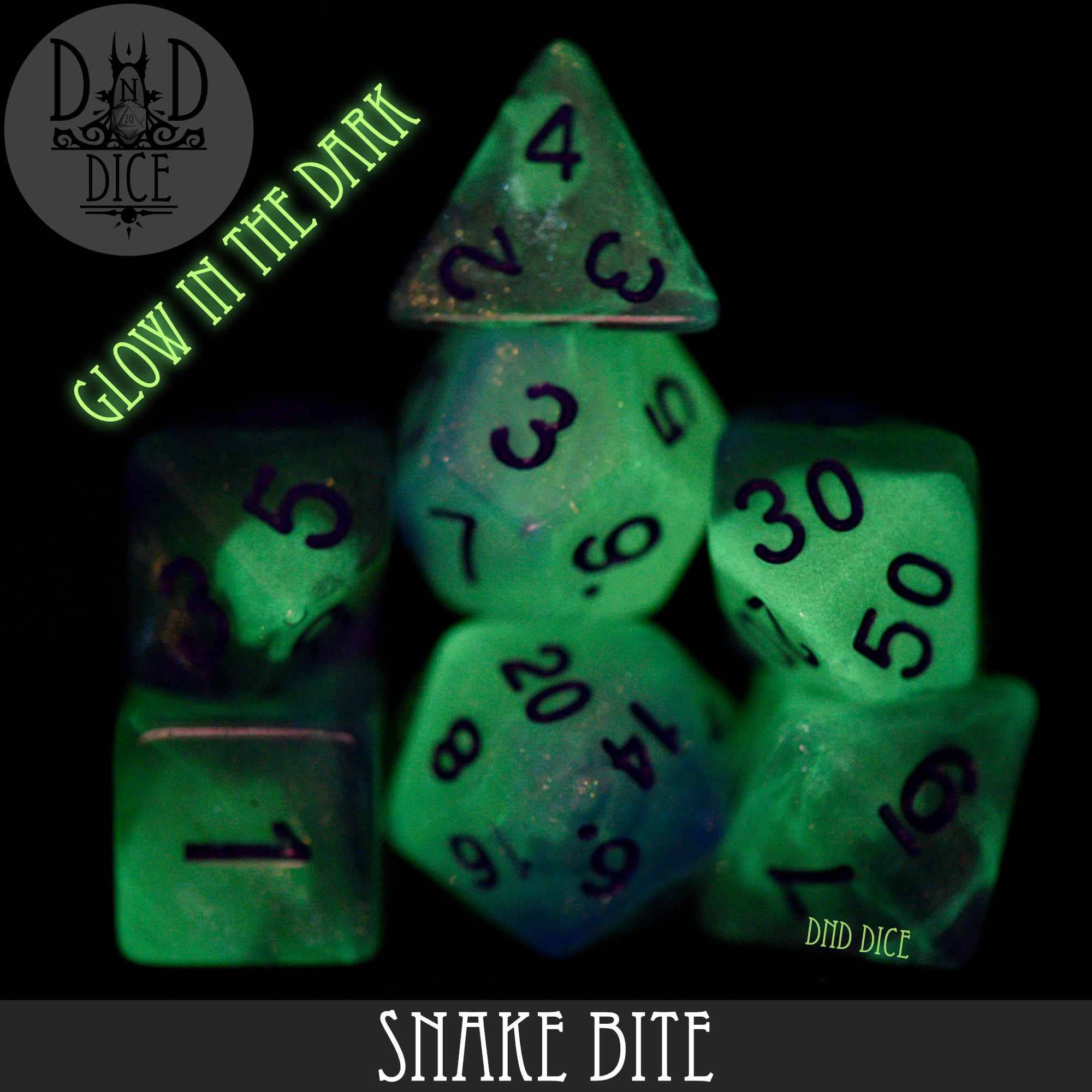 DNDDICE.COM - Snake Bite Glow in the Dark