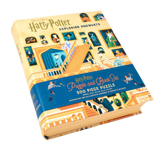 Insight Editions - Exploring Hogwarts Puzzle and Book Set