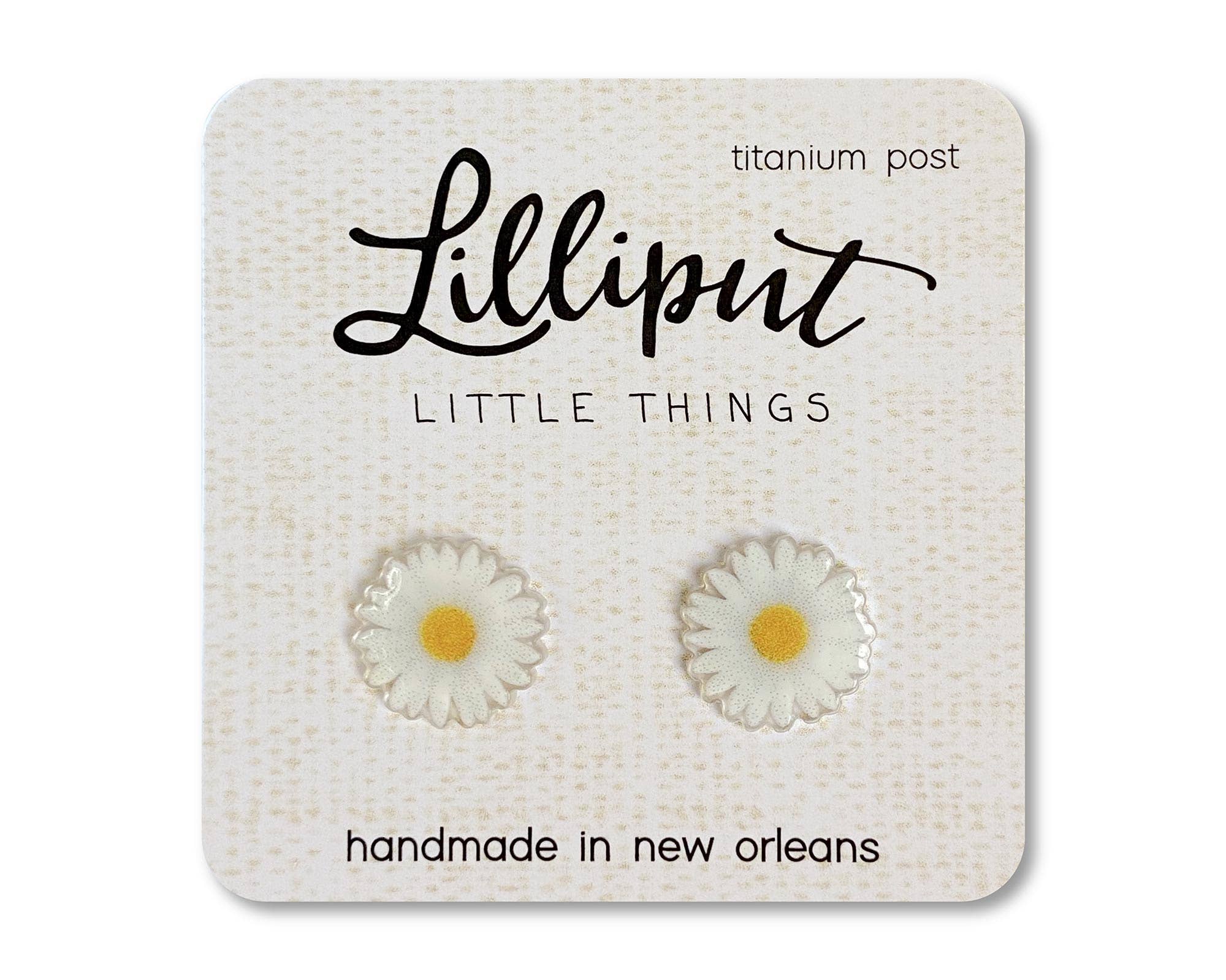 Daisy Earrings - #shop_name Lilliput Little ThingsGifts