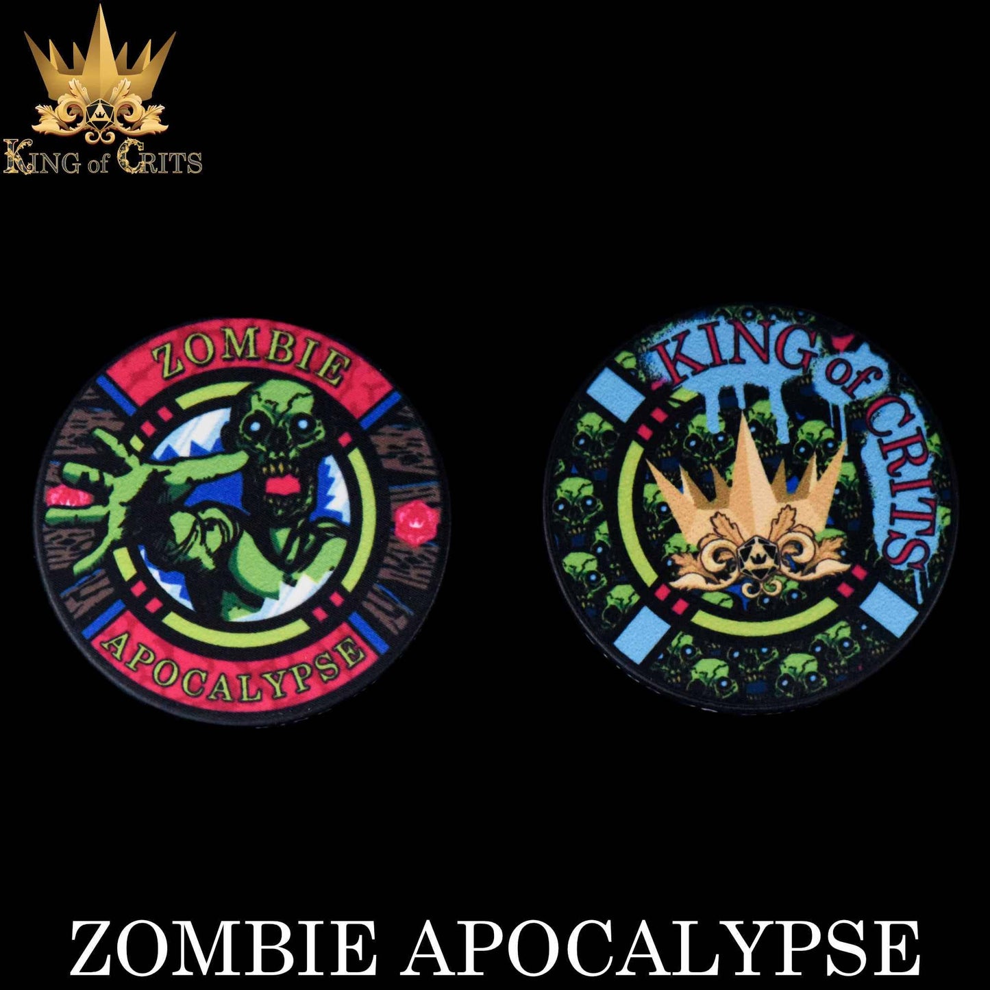 DNDDICE.COM - Zombie Apocalypse 11 Dice Set