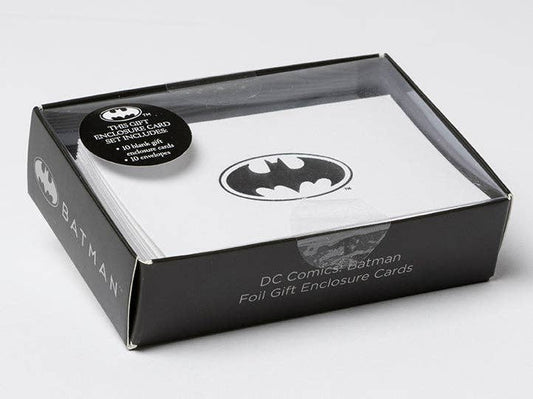 DC Comics: Batman Foil Gift Enclosure Cards (Set of 10) - #shop_name Insight EditionsGifts