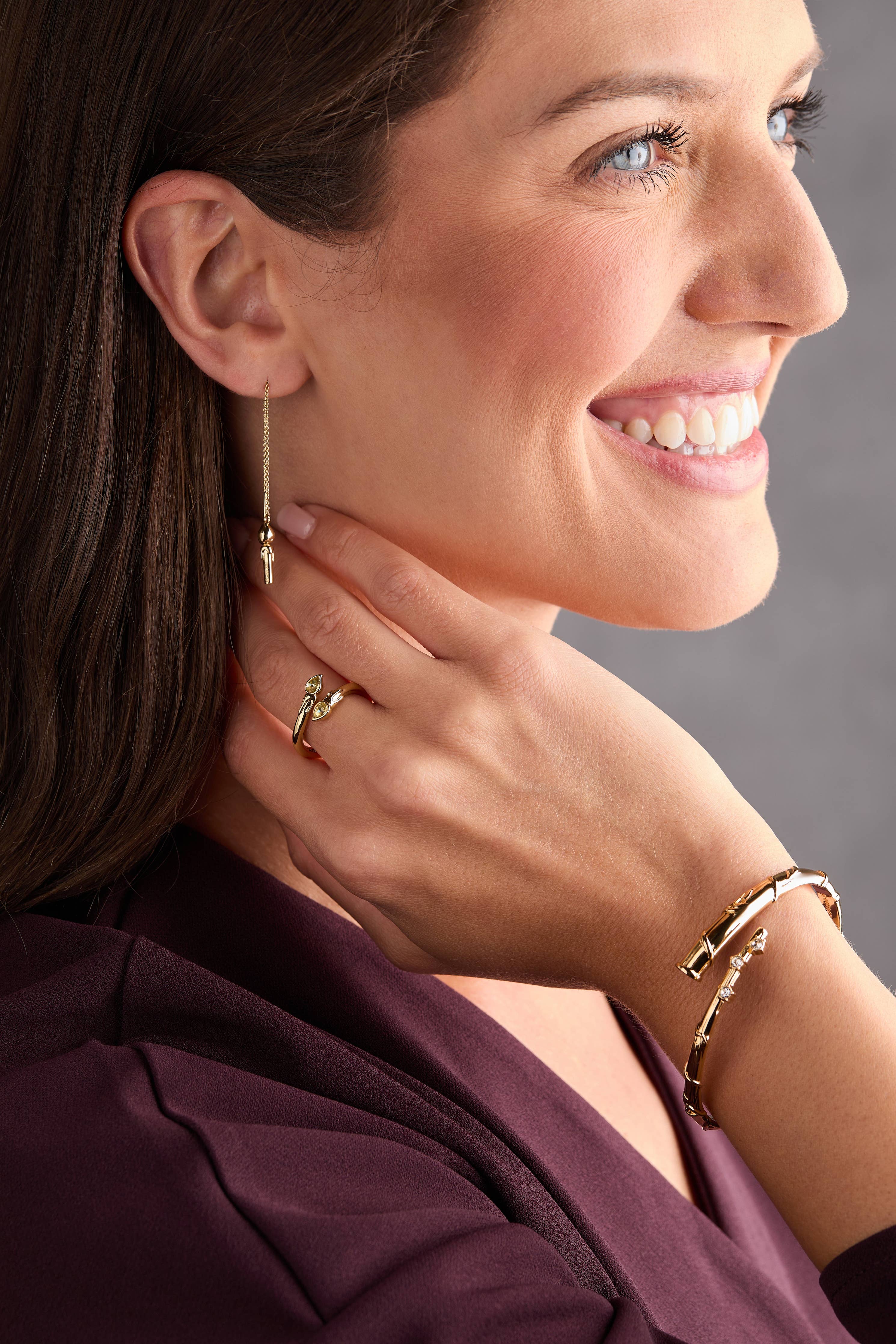 Alex and Ani - Harry Potter™ Hermione Wand Bypass Cuff