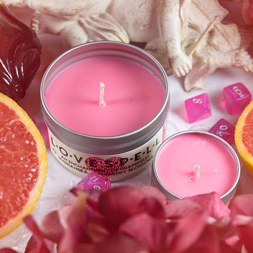 Game Master Dice - Love Spell Gaming Candle