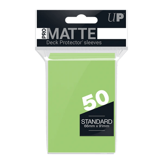 Deck Protector Pack: Bright Green 50ct - #shop_name AllianceTrading Card Accessories