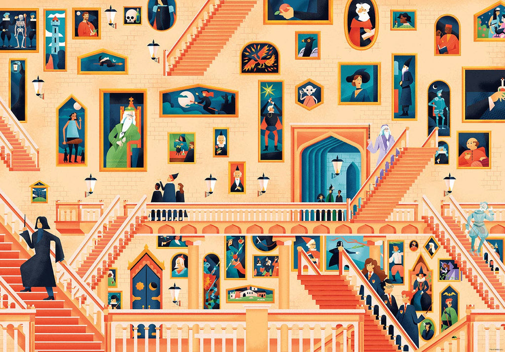 Insight Editions - Exploring Hogwarts Puzzle and Book Set