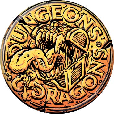 DnD Coin Button - #shop_name Ata BoyButtons