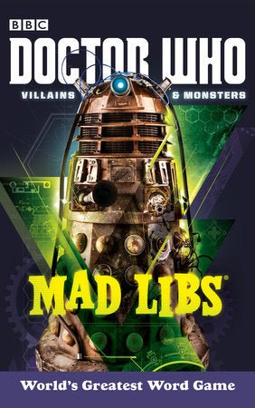 Doctor Who Villains and Monsters Mad Libs - #shop_name Penguin Random HouseBooks