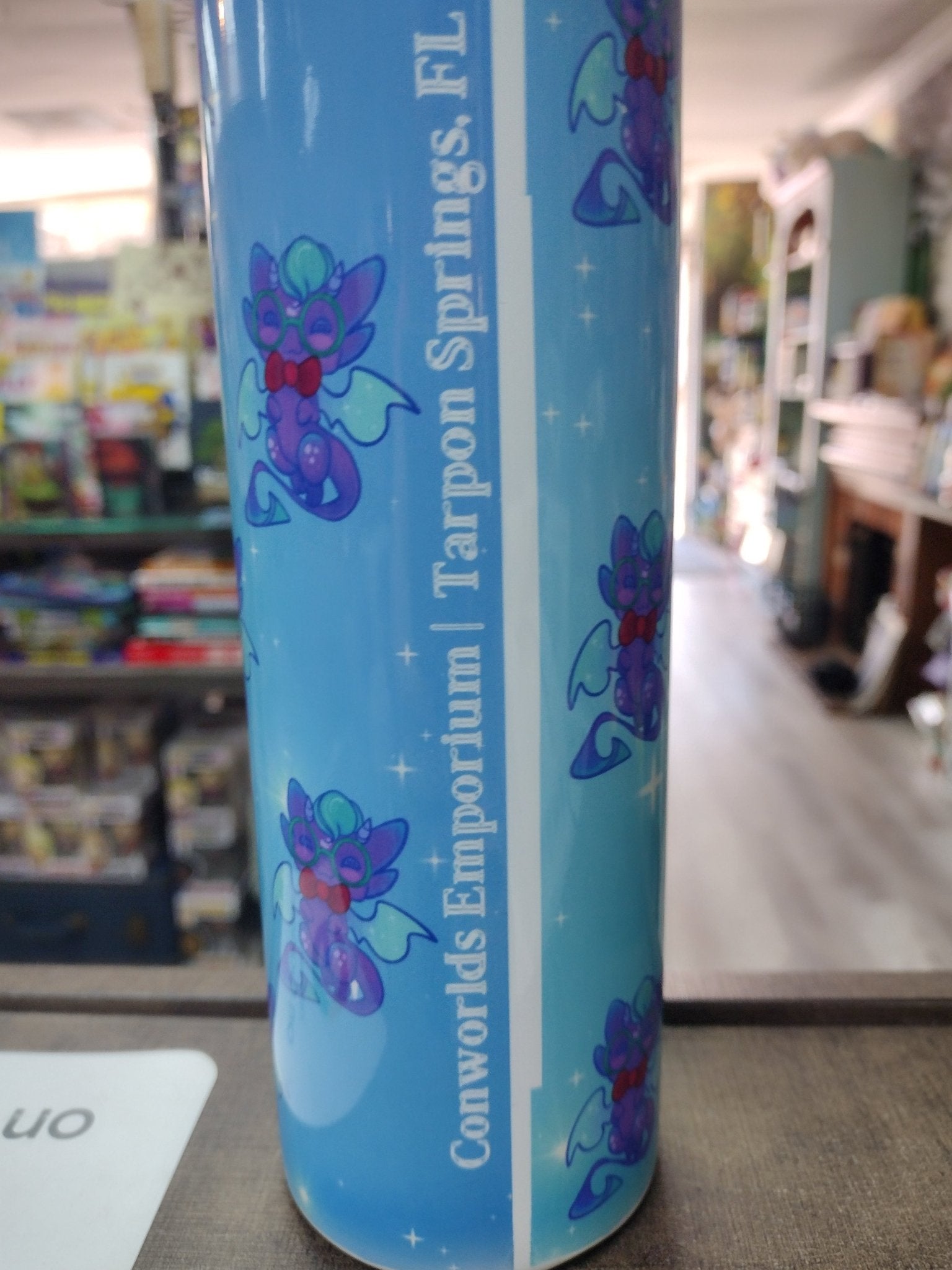 Dracon Metal Tumbler 20oz - #shop_name CraftmeleonStickers
